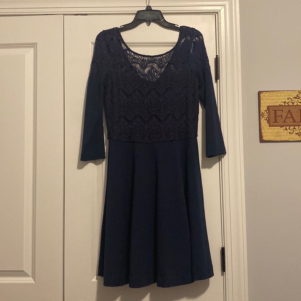 Navy Lilly Pulitzer dress